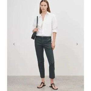 Nili Lotan East Hampton Pants in Washed Black Size 8